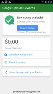 Google Opinion Rewards скриншот 10
