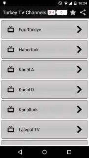 Turkey TV Channels скриншот 1