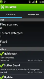 Dr.Web Security Space скриншот 5