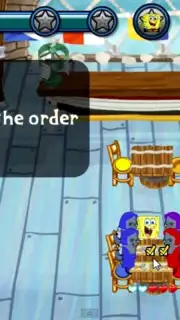 SpongeBob Diner Dash скриншот 1