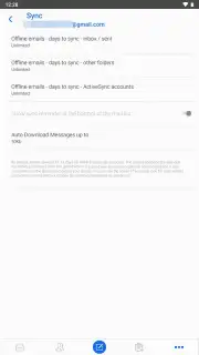 BlueMail скриншот 5