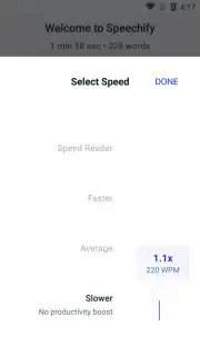 Speechify скриншот 6