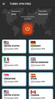 Turbo VPN Free скриншот 2