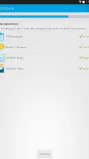 AirWatch Agent скриншот 4