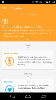 Withings Health Mate скриншот 4