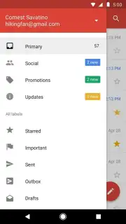 Gmail GO скриншот 9