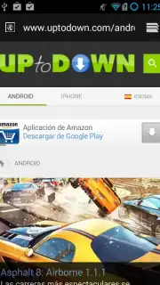 Android Browser скриншот 2