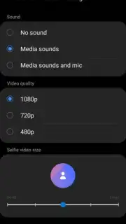 Samsung Record screen скриншот 1