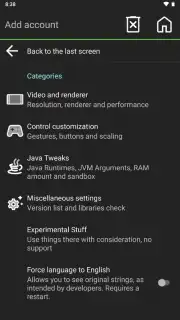 PojavLauncher (Minecraft: Java Edition) скриншот 2