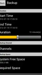 iWatch DVR II скриншот 2