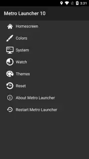 Metro Launcher 10 скриншот 4
