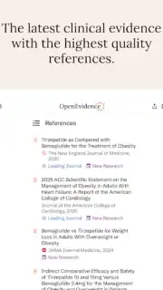 OpenEvidence скриншот 1