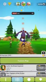 Taps and Dragons - Idle Heroes скриншот 3