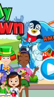 My Town : ICEME Amusement Park Free скриншот 1