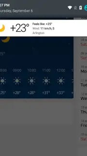 Yandex.Weather скриншот 5
