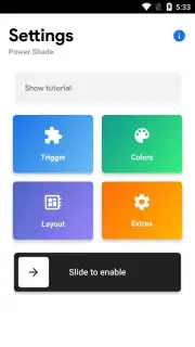 Power Shade: Notification Bar Changer & Manager скриншот 1