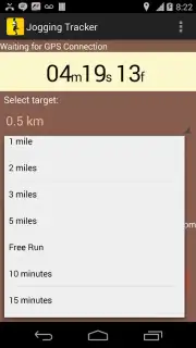 Jogging Tracker скриншот 4