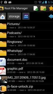 Root File Manager скриншот 1