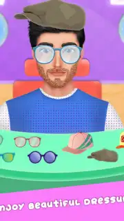 Barber Salon Beard & Hair Game скриншот 1