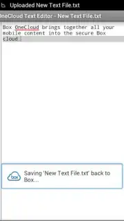OneCloud Text Editor скриншот 2