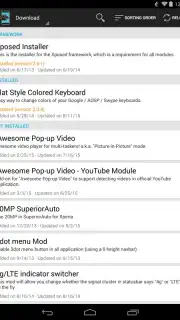 Xposed Installer скриншот 2