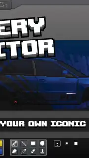 Pixel Car Racer скриншот 1