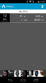 Accupedo Pedometer скриншот 1