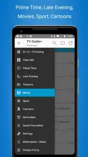 TV Listings Guide UK Cisana TV скриншот 1