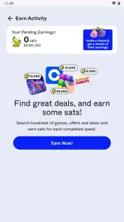 ZBD: Earn Bitcoin Rewards скриншот 8