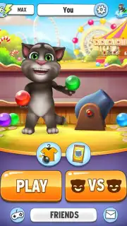 Talking Tom: Bubbles скриншот 2