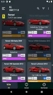 Car Tracker for ForzaHorizon 5 скриншот 15