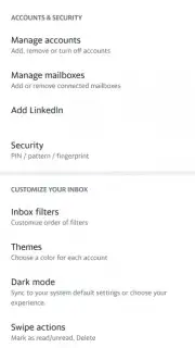 Yahoo Mail скриншот 1