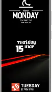 70+ Time Widgets for KWGT скриншот 2