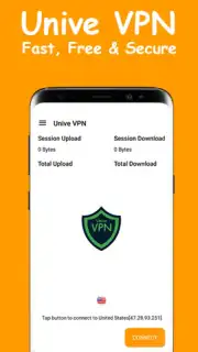 Unive VPN - VPN Free, Fast & Secure скриншот 3