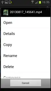 File Selector/Explorer скриншот 3