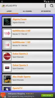 ATLAS IPTV - Stream Live TV скриншот 2