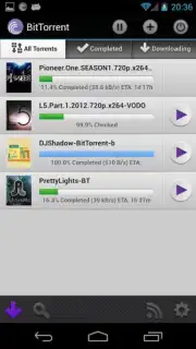 BitTorrent скриншот 3