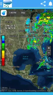 Radar meteorologico y seguimiento de tormentas скриншот 3