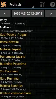 Hindu Calendar скриншот 1