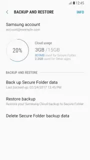 Secure Folder (Samsung) скриншот 3