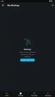 WebEx Meetings скриншот 3