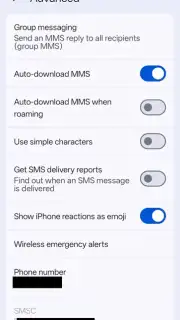 Google Messages скриншот 12