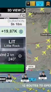 Airplane Flying Pilot Games скриншот 2