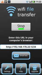 WiFi File Transfer скриншот 2