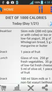 Diets for losing weight скриншот 11