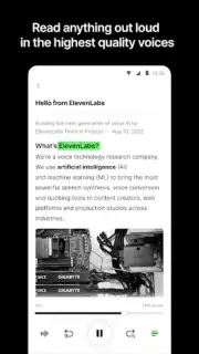 ElevenReader скриншот 6
