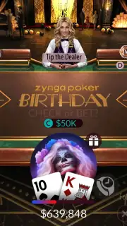Zynga Poker скриншот 1