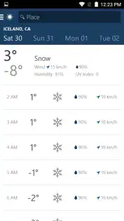 MSN Weather - Forecast and Maps скриншот 1