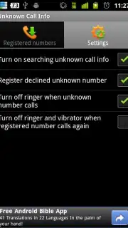 Unknown Call Info. скриншот 6