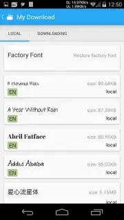iFont (Expert of Fonts) скриншот 4